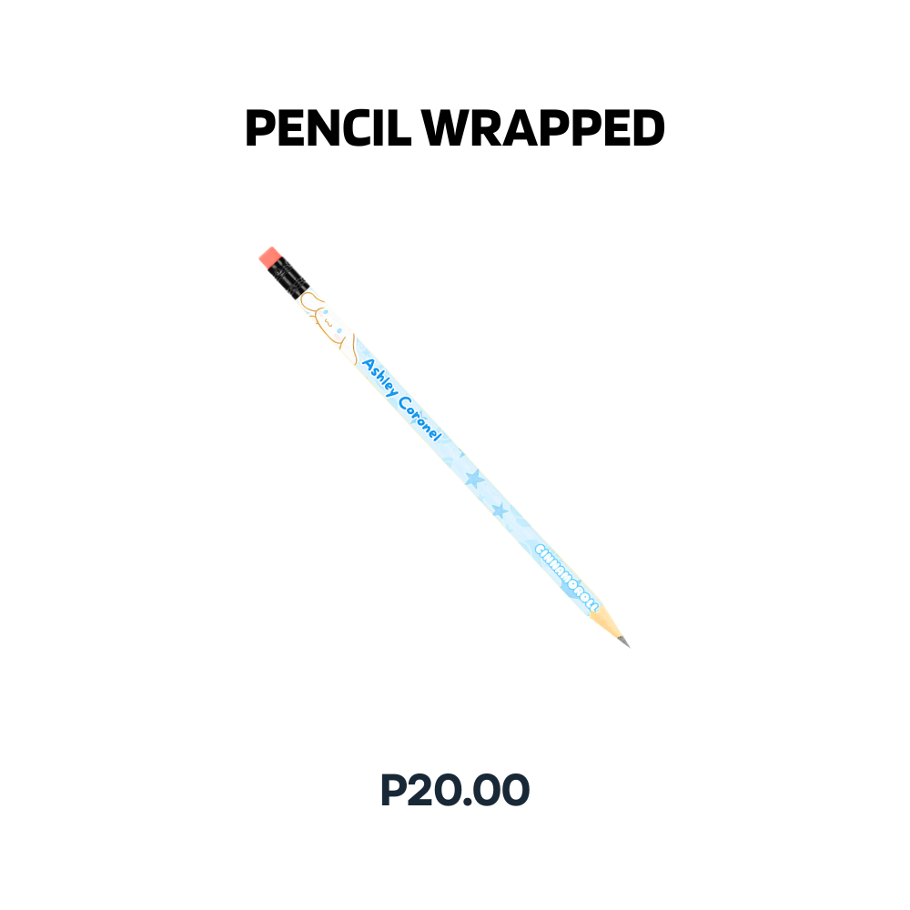 PENCIL WRAPPED